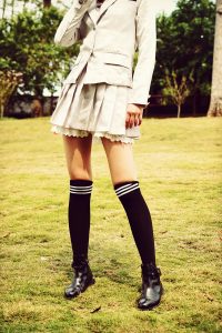 【在线看】袜小喵 KT043《落地成盒》-秘语空间